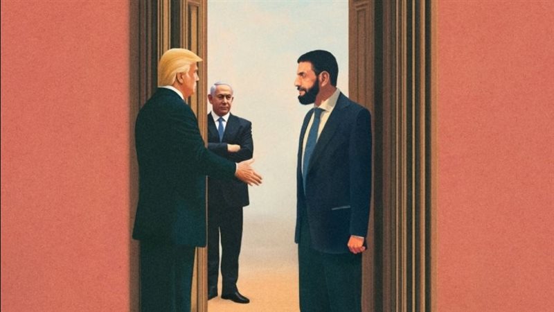 الشرع ونتنياهو وترامب