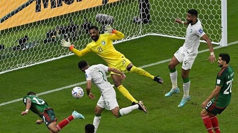 مباراة المكسيك والسعودية