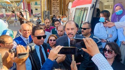 محافظ سوهاج ووكيل الصحة يشهدان احتفالية اليوم العالمي للتبرع بالدم