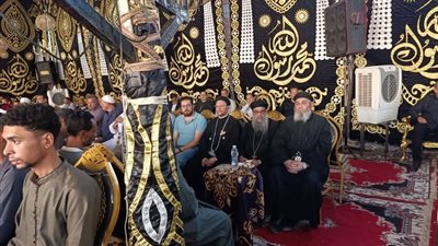 وفد كنائس محافظة المنوفية يؤدي واجب العزاء في فتيات «لقمة العيش»