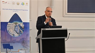وزير الري: الاعتماد على الذكاء الاصطناعي والتعلم الآلي في إدارة منظومة المياه 