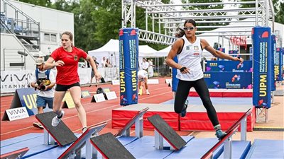 ذهبية وبرونزية لمنتخب الخماسي الحديث في بطولة العالم للناشئين