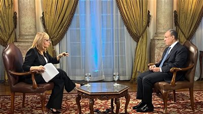 وزير الخارجية ضيف لميس الحديدي في 