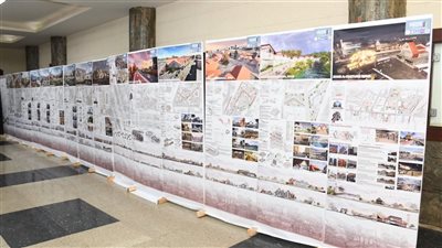 رئيس جامعة عين شمس يشهد ختام مشروع استوديو التصميم الدولي (WDS) 