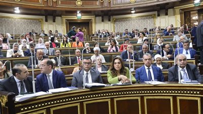 وزيرة التنمية المحلية تشارك في جلسة مناقشة مشروع قانون التصرف في أملاك الدولة بالبرلمان 