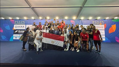 أشرف صبحي يهنئ الخماسي الحديث بعد إنجاز بطولة العالم للناشئين 