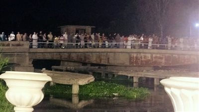 جهود مكثفة للبحث عن غريق بترعة الدلجمون بالغربية (صور)