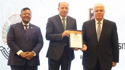 تكريم جامعة المنصورة بعد إنجازها في تصنيف QS العالمي 