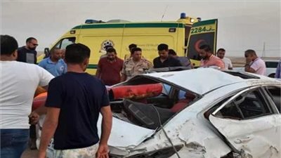 إصابة شخص إثر حادث سير بطريق مصر – إسكندرية الزراعي بطوخ