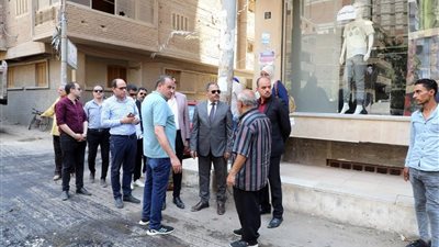 محافظ الشرقية يتفقد رصف ورفع كفاءة امتداد شارع أحمد شوقي بالزقازيق