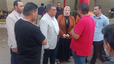 محافظ الدقهلية في جولة مفاجئة بسوق اليوم الواحد