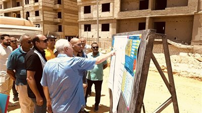 رئيس جهاز مدينة القاهرة الجديدة يتفقد مشروع “جنة” وتطوير الطرق الرئيسية
