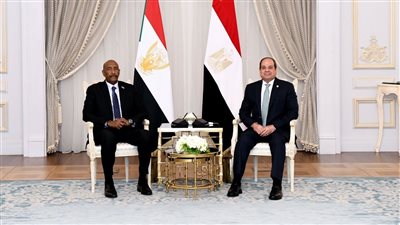 تفاصيل القمة المصرية السودانية بمدينة العلمين (صور)