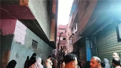 تشكيل لجنة هندسية لمعاينة عقار روض الفرج المنهار وإخلاء منزلين مجاورين