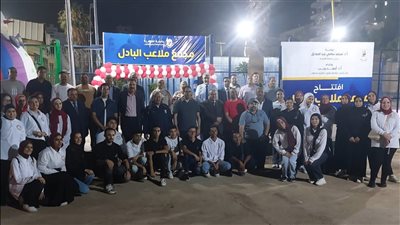 جامعة القاهرة تفتتح مجمع ملاعب البادل وتدعو طلابها لممارسة الرياضة (صور)