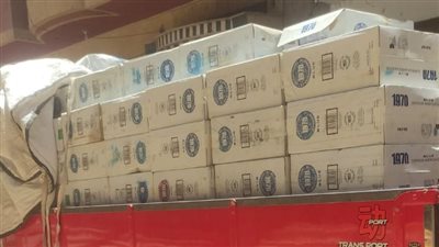 ضبط 9775 خرطوشة سجائر مهربة قبل ترويجها بالسوق السوداء في أسيوط