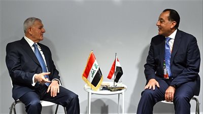 الرئيس العراقي يستقبل مدبولي على هامش مؤتمر الأمم المتحدة الرابع لتمويل التنمية