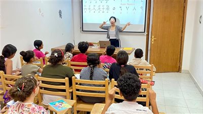 جامعة القناة تنظم دورة مجانية لتعليم اللغة الصينية للأطفال (صور)
