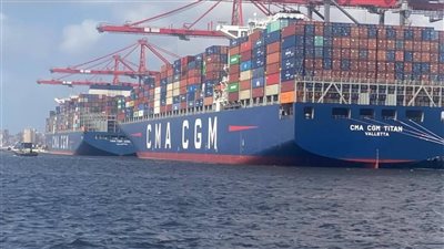 نشاط ملحوظ في حركتي التداول والملاحة بهيئة ميناء الإسكندرية خلال 24 ساعة