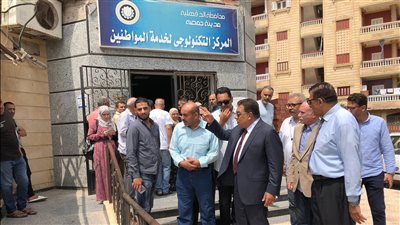 محافظ الدقهلية خلال زيارته للمركز التكنولوجي بجمصة: لا تهاون مع أي تقصير