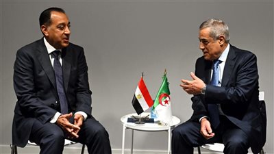 رئيس الوزراء يلتقى نظيره الجزائرى 