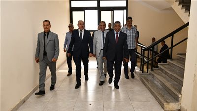 رئيس جامعة القناة يفتتح الوحدة الحسابية الفرعية بكلية الهندسة (صور)