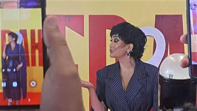 غادة عبد الرازق تخطف الأنظار بلوك مختلف في العرض الخاص لفيلم أحمد وأحمد (فيديو)