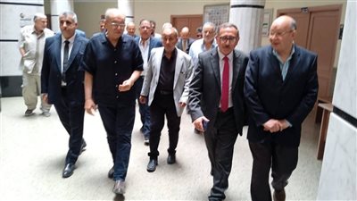رئيس جمعية المستثمرين بدمياط الجديدة يزور منطقة ضرائب دمياط لحل مشكلات الاستثمار