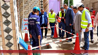 محافظ سوهاج يتفقد سير العمل بمشروعات 