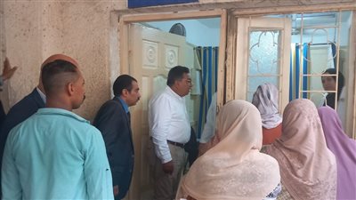 محافظ الدقهلية في زيارة مفاجئة لمستشفى بلقاس