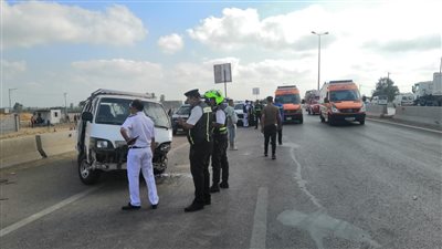 ارتفاع عدد ضحايا حادث جمصة إلى متوفي و11 مصابا 