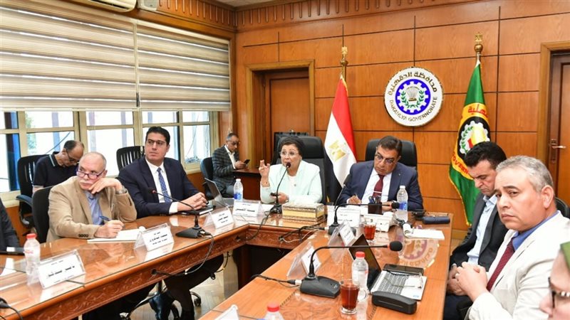 اجتماع محافظ الدقهلية،