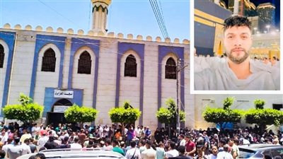 وداع مؤثر للفنان الشعبي أحمد عامر في جنازة مهيبة بالغربية (صور)