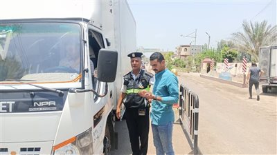 بالأرقام، نتائج حملة مرورية مكبرة على الطرق الرابطة بين المحافظات