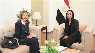 وزيرة التضامن تلتقي المديرة التنفيذية لصندوق 