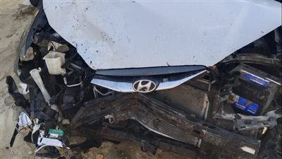 إصابة 6 أشخاص في حادث تصادم بالإسماعيلية (صور)