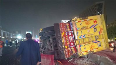 القبض على سائق التريلا المتسبب في حادث دائري البساتين