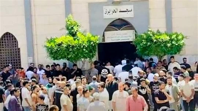  تشييع جثمان المطرب