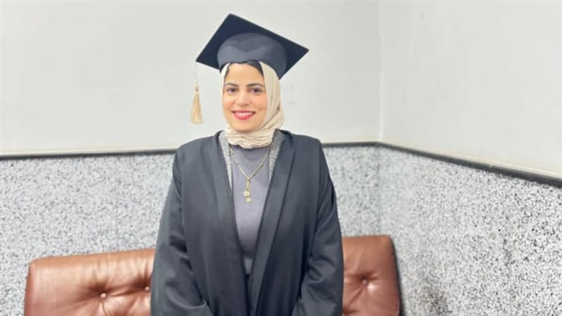 الزميلة الصحفية ريهام