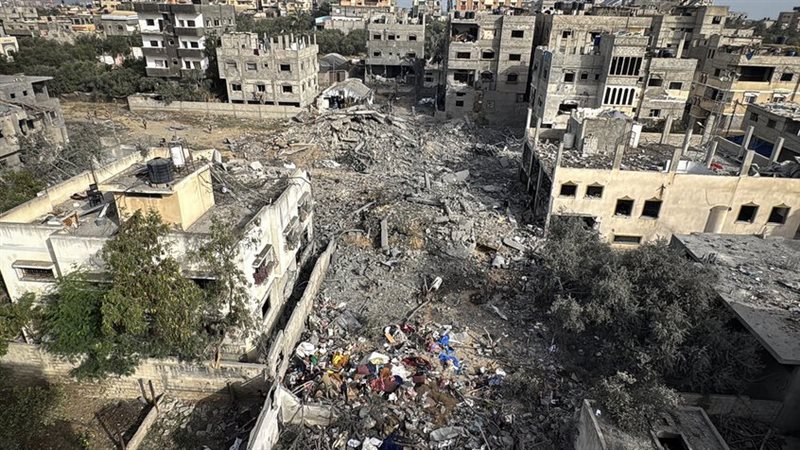 أثار الدمار في غزة