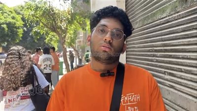 طلاب الثانوية العامة بالمعادي: امتحان الكيمياء صعب وفيه أسئلة أول مرة نشوفها (فيديو) 