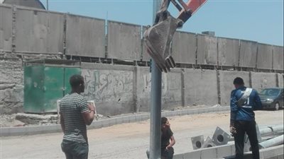 محافظ القليوبية يتابع أعمال تطوير شارع نبوية موسى بمسطرد