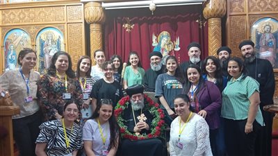 خليفة الأنبا باخوميوس، أسقف البحيرة يجري أولى جولاته الرعوية