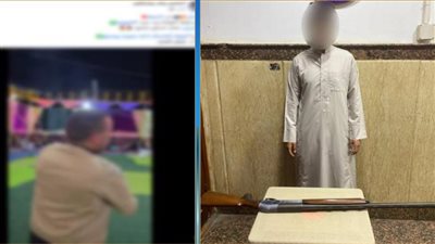 القبض على عامل أطلق أعيرة نارية خلال حفل زفاف فى مطروح