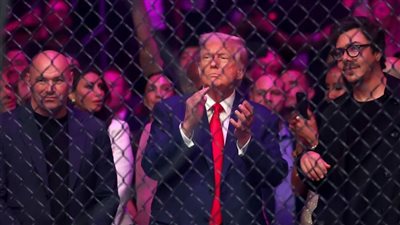 ترامب يخطط لاستضافة نزال فنون قتالية في البيت الأبيض