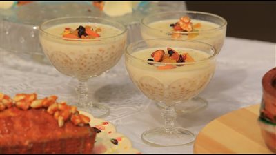 طريقة عمل العاشوراء اللايت بمكونات بسيطة 