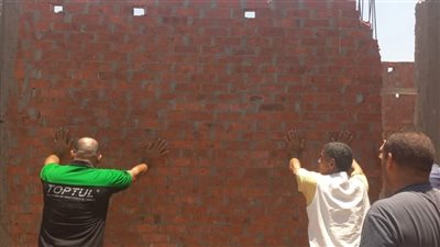  حملات مكبرة لإزالة تعديات البناء في قرى المنصورة (صور)