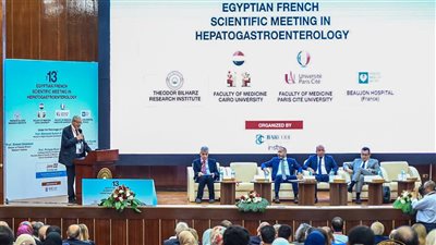 معهد تيودور بلهارس ينظم الملتقى المصري الفرنسي لأمراض الجهاز الهضمي والكبد