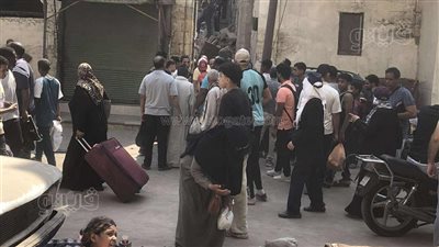 قوات الحماية المدنية تواصل رفع أنقاض عقار السيدة عائشة المنهار 