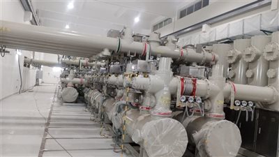 إطلاق التيار بمحطة محولات روافع رشيد 2 لتوفير التغذية الكهربائية بالدلتا الجديدة (صور)